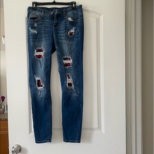 Buffalo Plaid Patch Judy Blue